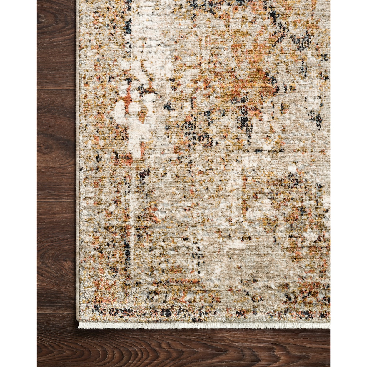 Reeds Rugs Theia 2'10" x 12'6" Taupe / Gold Rug