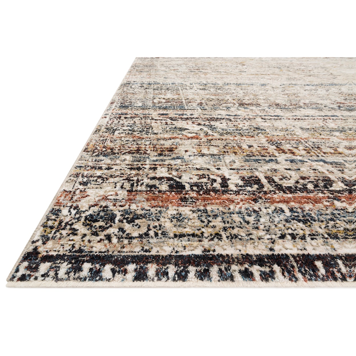 Reeds Rugs Theia 2'10" x 8' Taupe / Multi Rug