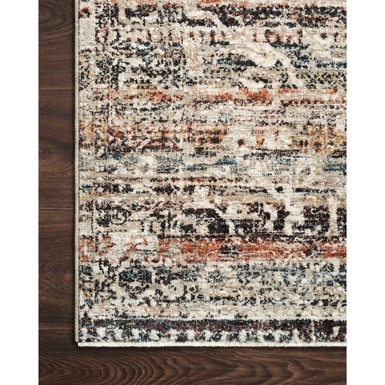 Reeds Rugs Theia 2'10" x 12'6" Taupe / Multi Rug
