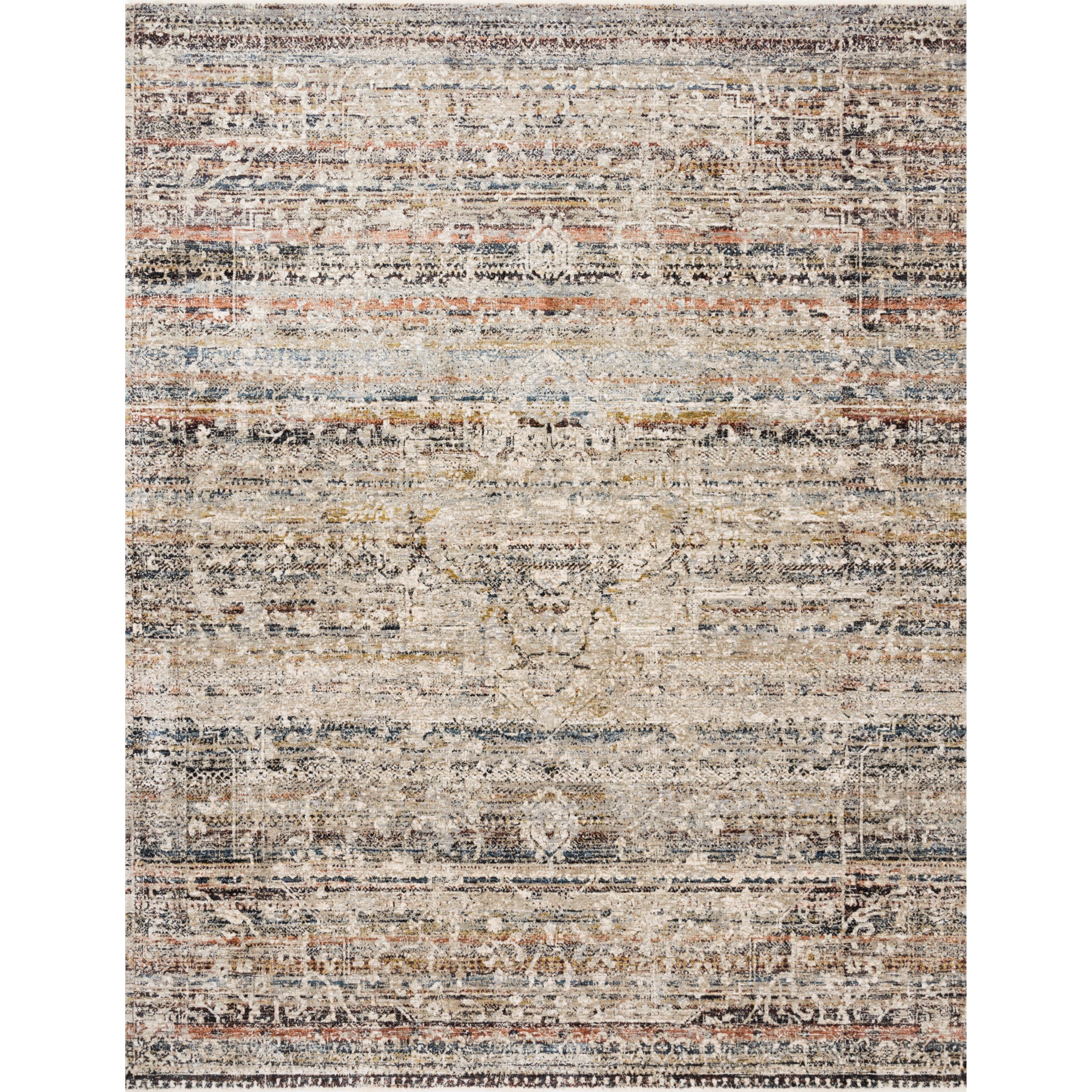 Loloi Rugs Theia 5'0" x 8'0" Taupe / Multi Rug