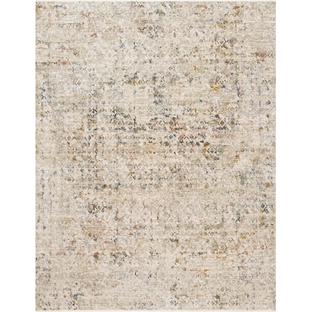 5'0" x 8'0" Multi / Natural Rug