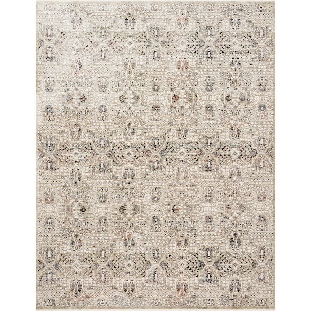 Loloi Rugs Theia 2'10" x 8' Granite / Ivory Rug