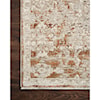 Loloi Rugs Theia 1'6" x 1'6"  Natural / Rust Rug