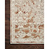Reeds Rugs Theia 2'10" x 8' Natural / Rust Rug
