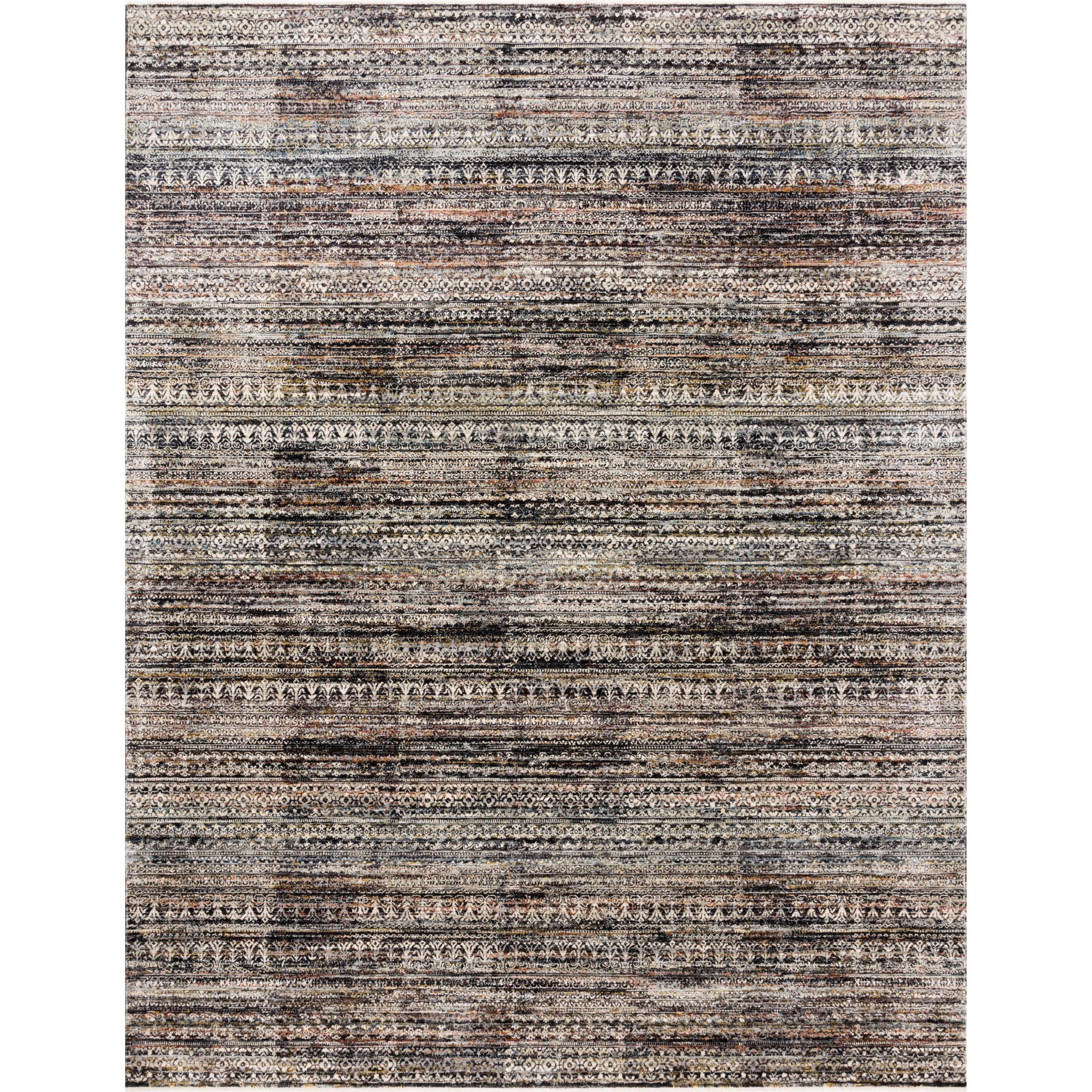 2'10" x 12'6" Grey / Multi Rug