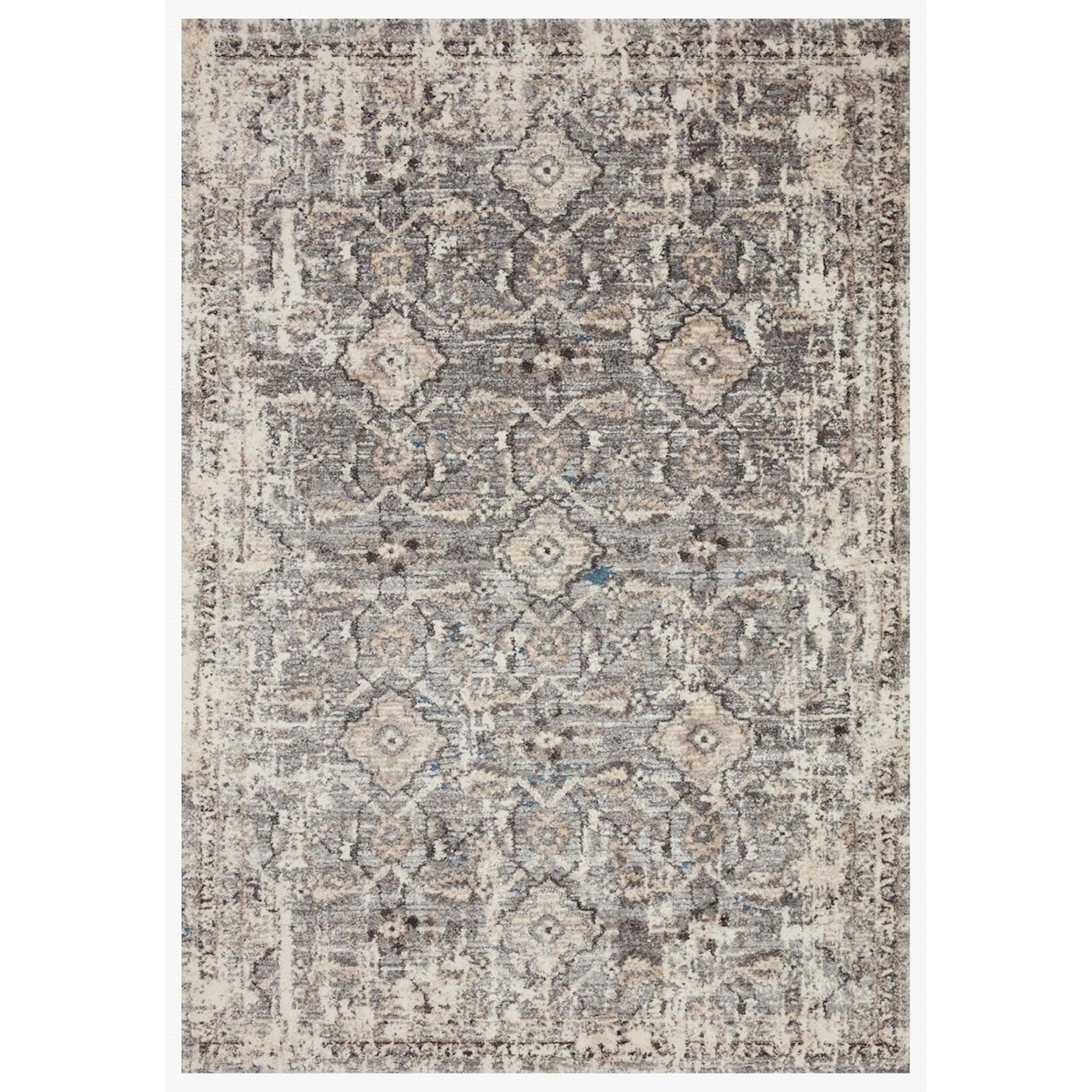 Loloi Rugs Theory 2'7" x 10'10" Natural / Grey Rug