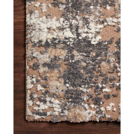 18" x 18"  Taupe / Grey Rug
