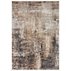 Reeds Rugs Theory 2'7" x 13' Taupe / Grey Rug