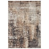 Reeds Rugs Theory 9'6" x 13' Taupe / Grey Rug