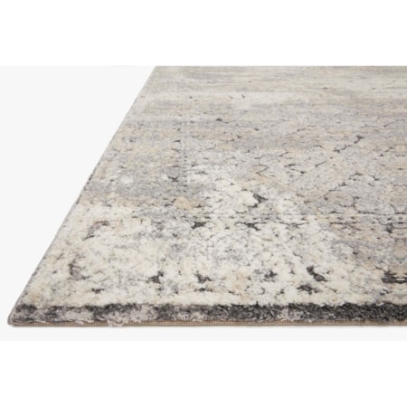 18" x 18"  Grey / Sand Rug
