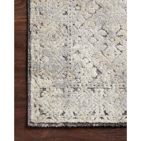18" x 18"  Grey / Sand Rug