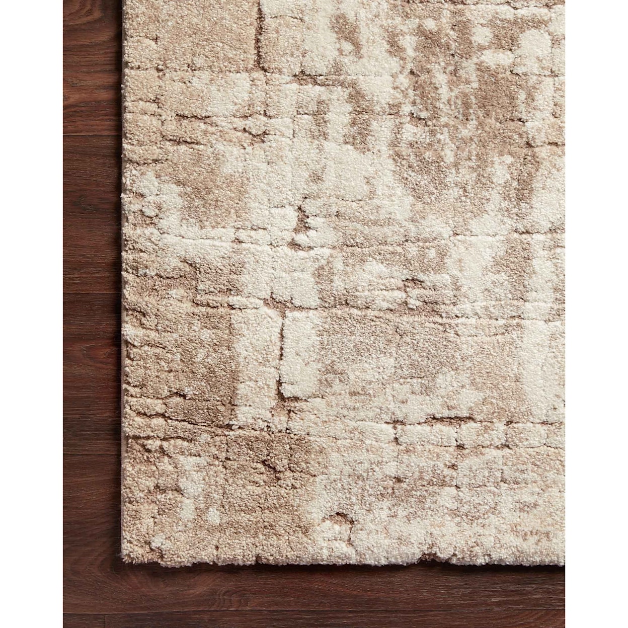 Reeds Rugs Theory 2'7" x 13' Beige / Taupe Rug