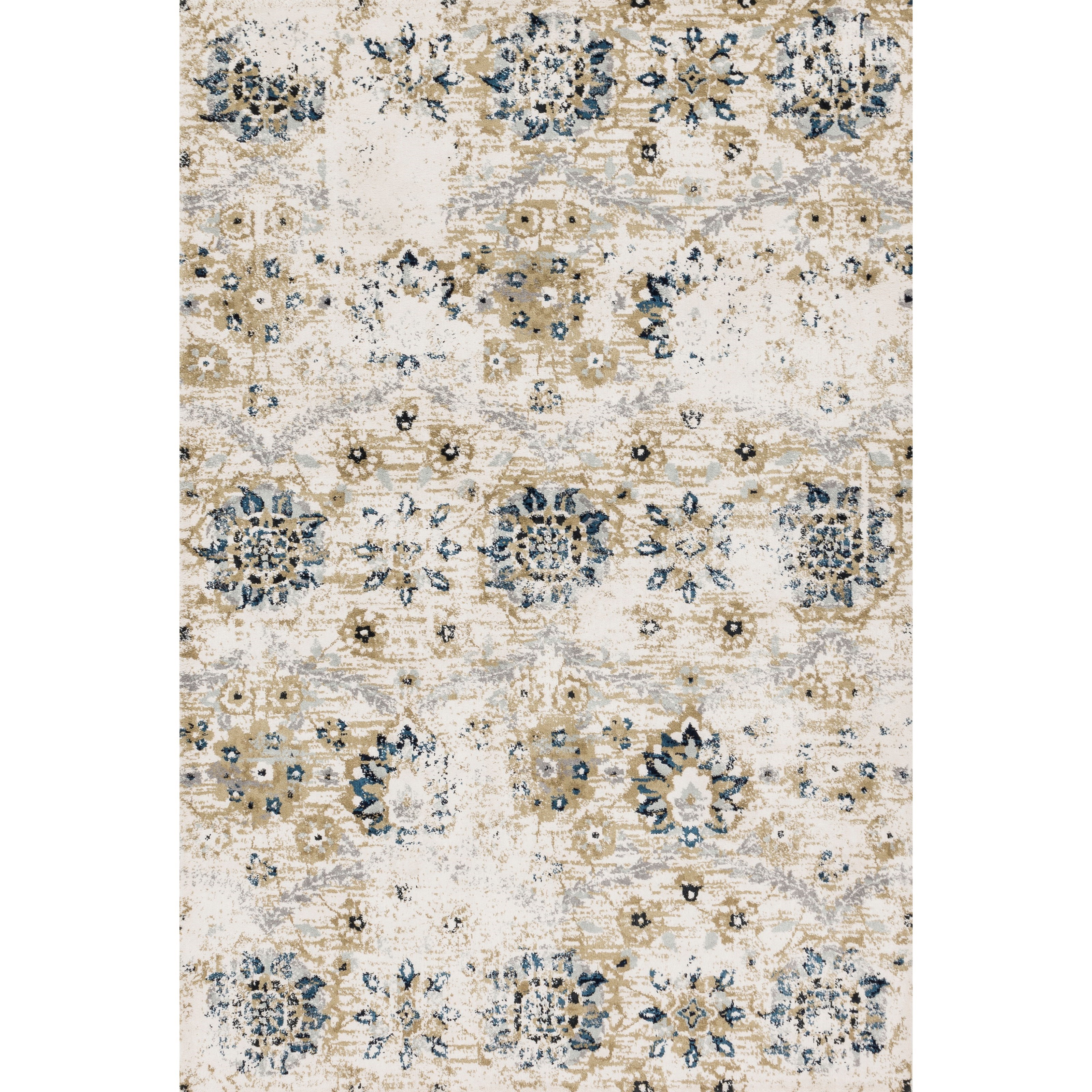 Loloi Rugs Torrance 1'6" x 1'6"  Ivory / Multi Rug