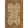 Reeds Rugs Victoria 1'6" x 1'6"  Ivory / Dk Taupe Rug