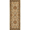 Reeds Rugs Victoria 1'6" x 1'6"  Ivory / Dk Taupe Rug