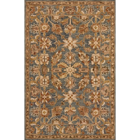 1'6" x 1'6"  Slate / Slate Rug
