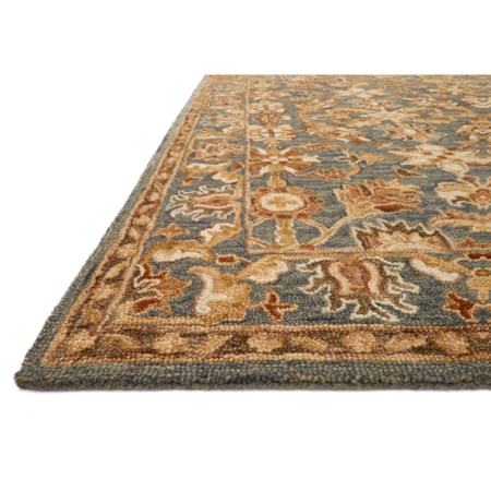 1'6" x 1'6"  Slate / Slate Rug