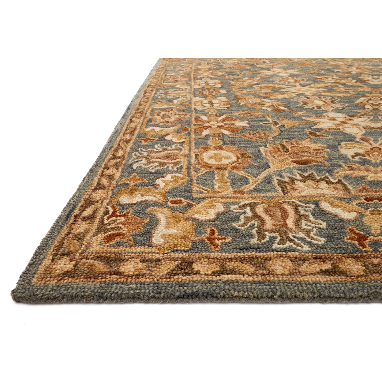 Loloi Rugs Victoria 1'6" x 1'6"  Slate / Slate Rug