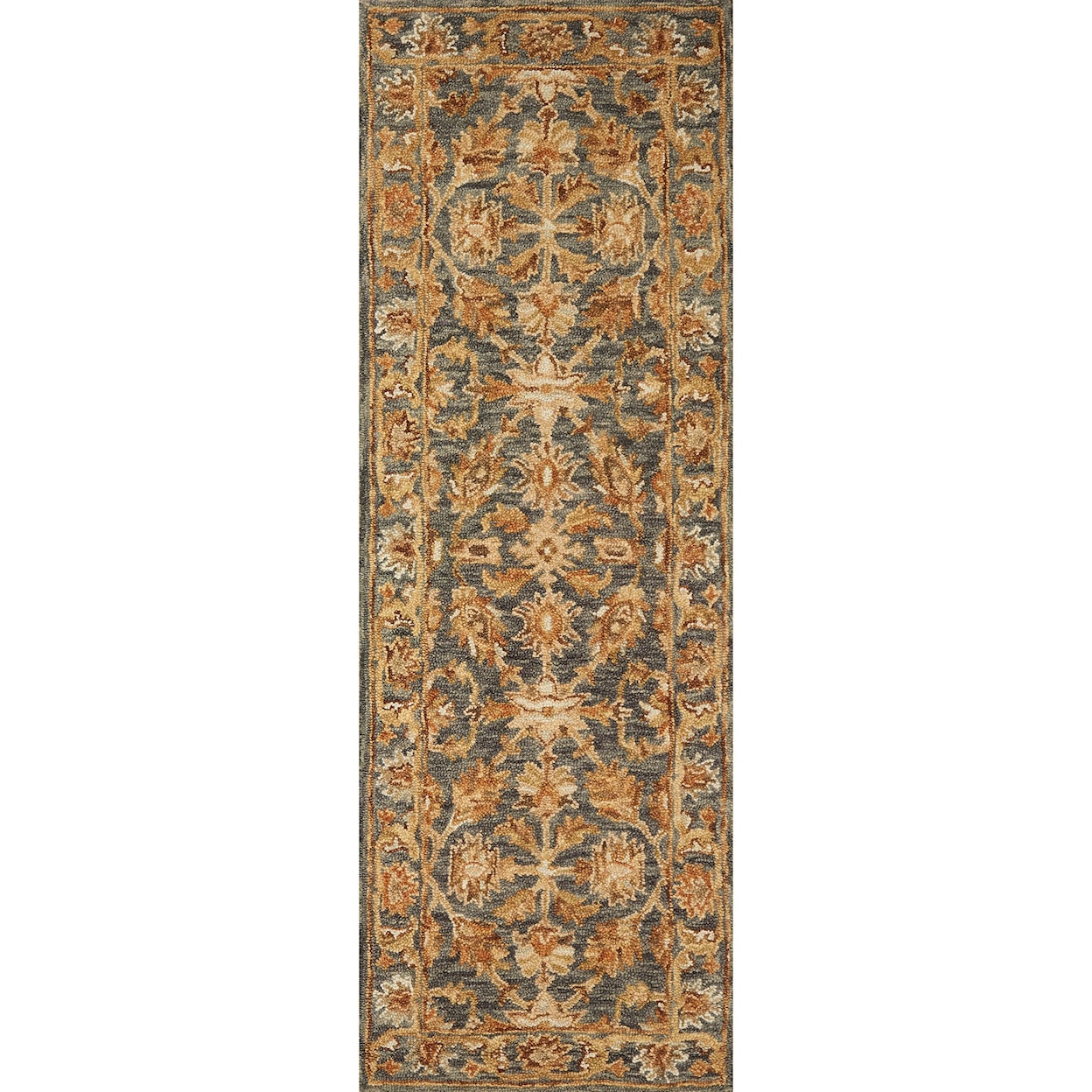 Loloi Rugs Victoria 1'6" x 1'6"  Slate / Slate Rug