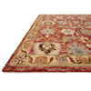 Reeds Rugs Victoria 1'6" x 1'6"  Terracotta / Gold Rug