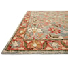 Loloi Rugs Victoria 1'6" x 1'6"  Slate / Terracotta Rug