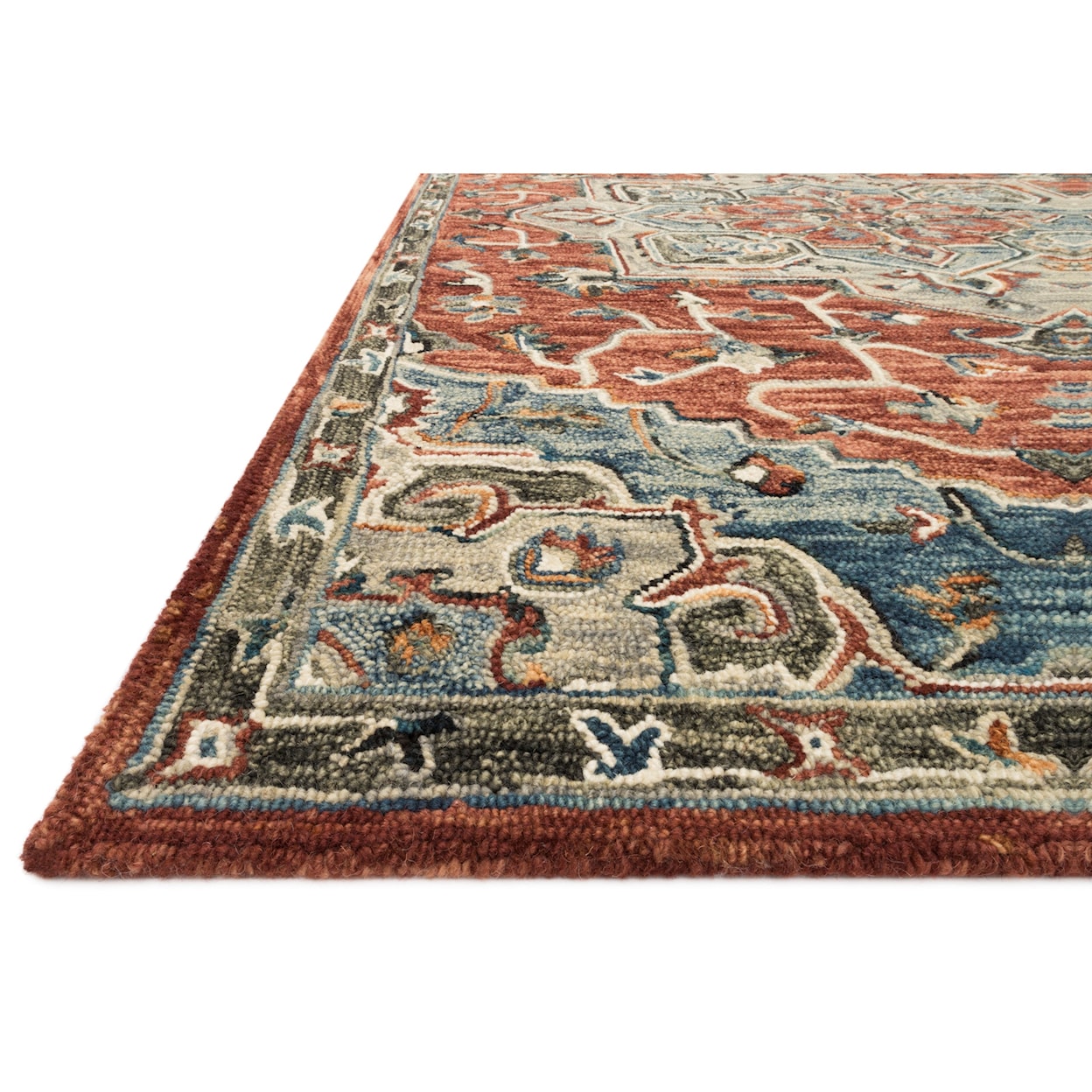 Loloi Rugs Victoria 2'3" x 3'9" Red / Multi Rug