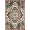Reeds Rugs Victoria 5'0" x 7'6" Blue / Red Rug