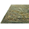 Loloi Rugs Victoria 1'6" x 1'6"  Dark Green / Tobacco Rug