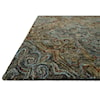 Reeds Rugs Victoria 1'6" x 1'6"  Charcoal / Multi Rug