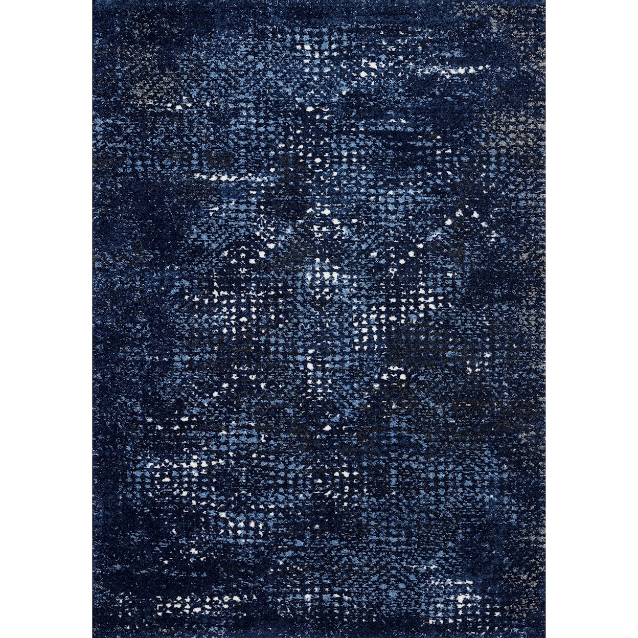 Loloi Rugs Viera 8'11" x 12'5" Dark Blue / Light Blue Rug