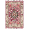Reeds Rugs Zharah 1'6" x 1'6"  Raspberry / Taupe Rug