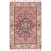 Loloi Rugs Zharah 1'6" x 1'6"  Raspberry / Taupe Rug