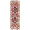 Reeds Rugs Zharah 1'6" x 1'6"  Raspberry / Taupe Rug