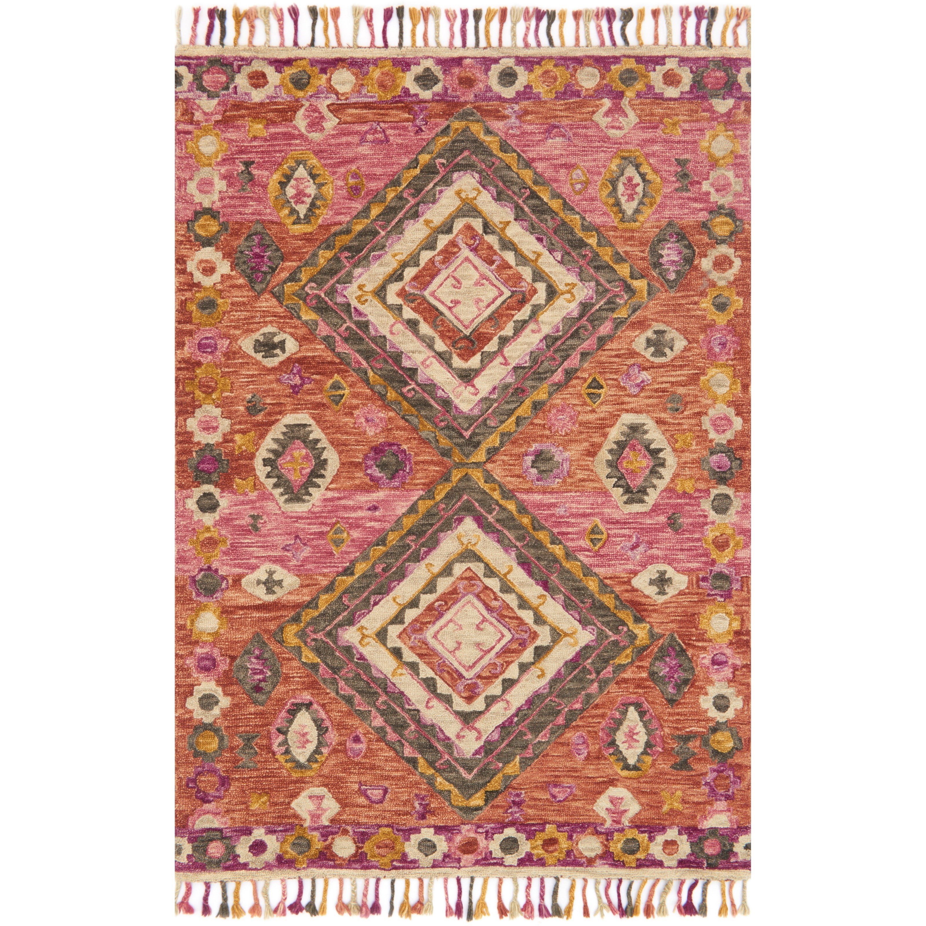 Loloi Rugs Zharah 1'6" x 1'6"  Fiesta Rug