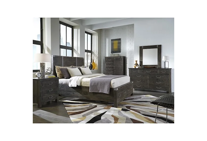 Abington Bedroom California King Storage Bedroom Set by Magnussen Home at Sheely's Furniture & Appliance
