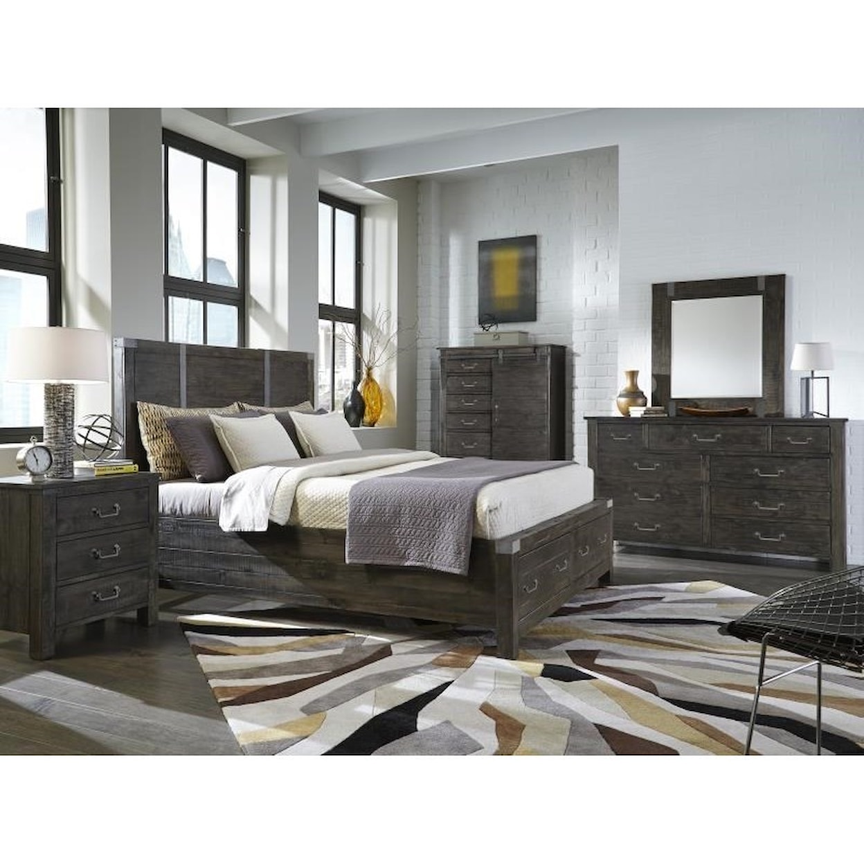 Magnussen Home Abington Bedroom California King Storage Bedroom Set