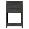 Magnussen Home Abington Bedroom 2-Drawer Open Nightstand