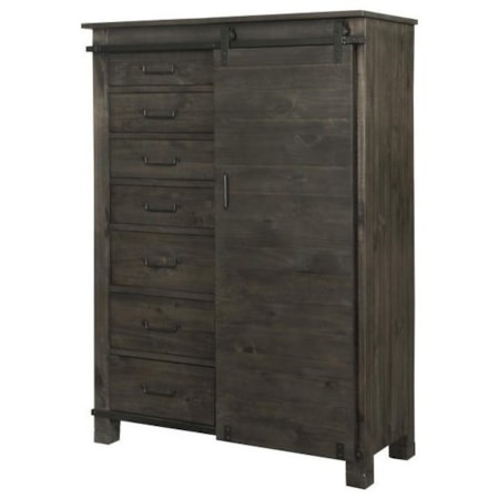 7-Drawer Door Chest