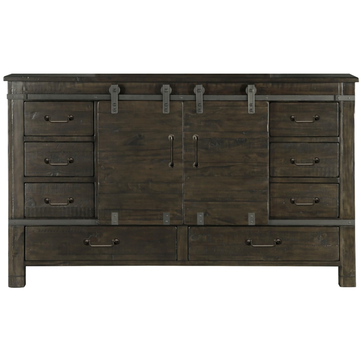 Magnussen Home Abington Bedroom Sliding Door Dresser