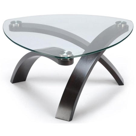 Pie Shaped Cocktail Table
