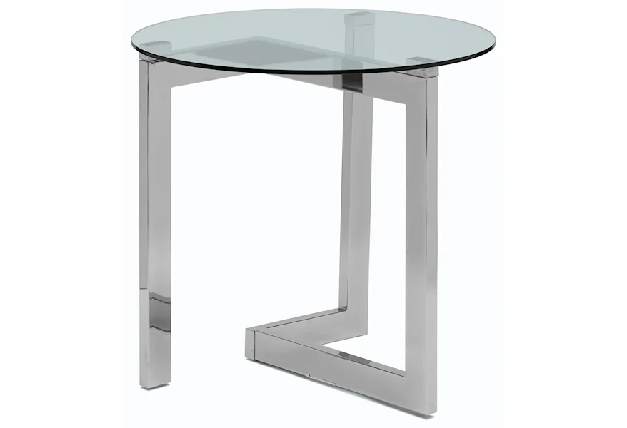 Aries Occasional Tables Round End Table by Magnussen Home at Z & R Furniture
