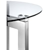 Magnussen Home Aries Occasional Tables Round End Table