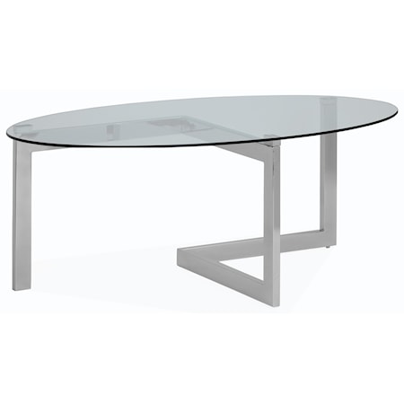 Oval Cocktail Table