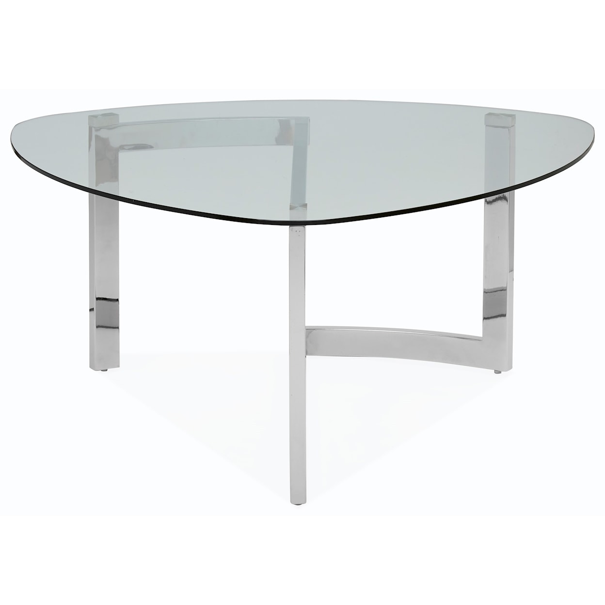 Magnussen Home Aries Occasional Tables Shaped Cocktail Table