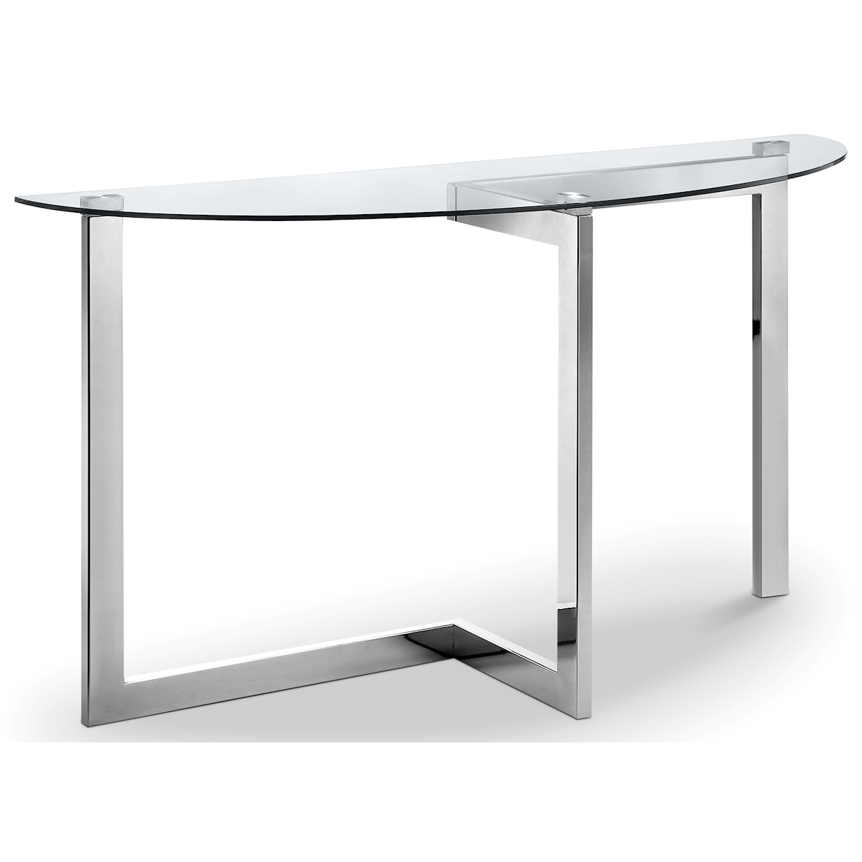 Magnussen Home Aries Occasional Tables Demilune Sofa Table