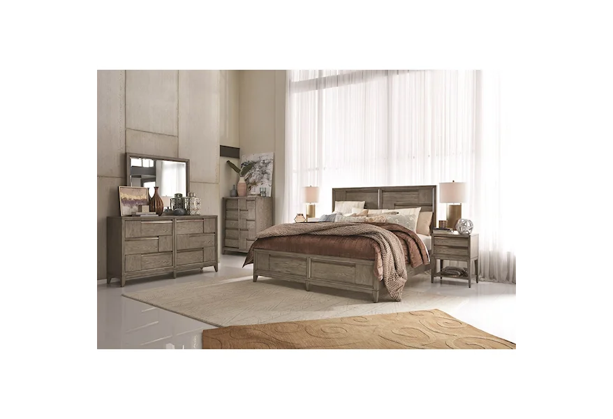 Atelier Bedroom Cal King Storage Bedroom Group by Magnussen Home at Z & R Furniture
