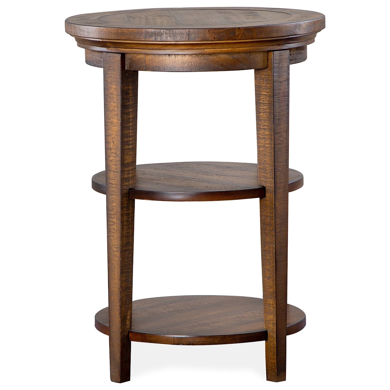 Magnussen Home Bay Creek Occasional Tables Round Accent Table