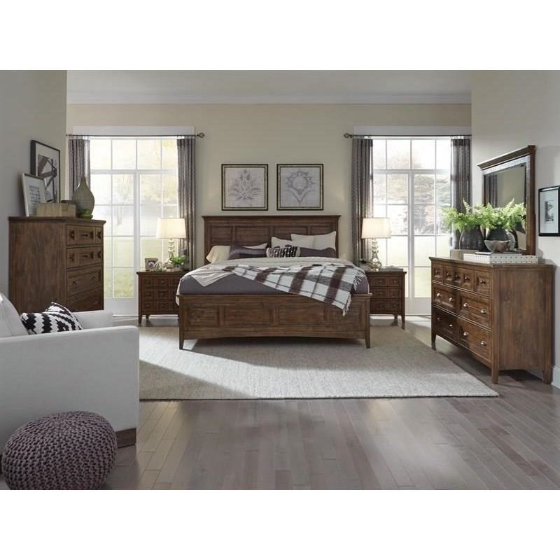 Sharon Bay Creek Queen Bed with Storage Rails