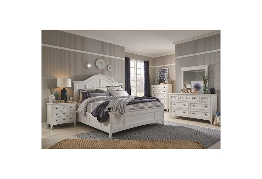 Heron Cove Bedroom Queen Bedroom Group by Magnussen Home at Z & R Furniture