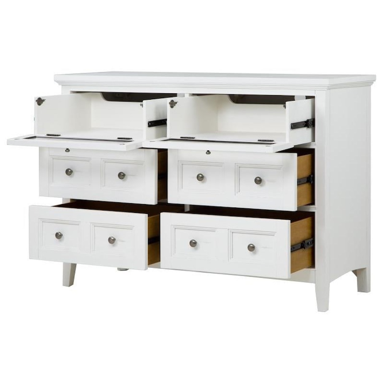 Magnussen Home Heron Cove Bedroom Media Chest